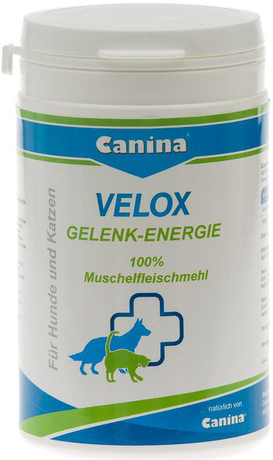 Canina Velox Gelenkenergie порошок с высоким содержанием глюкозаминогликанов