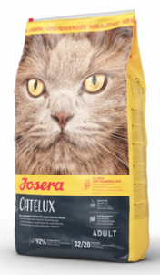 Josera Cat Catelux корм супер-преміум класу з качкою та картоплею для покращення виведення грудок шерсті з органів травлення кішок