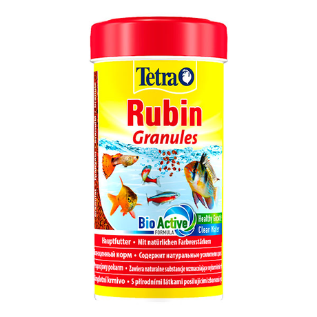 Тetra Rubin Granules Корм для рыб с натуральными усилителями цвета в виде гранул, 15 г