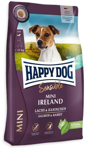 Сухий корм Happy Dog Mini Irland для собак малих порід (кролик і лосось)