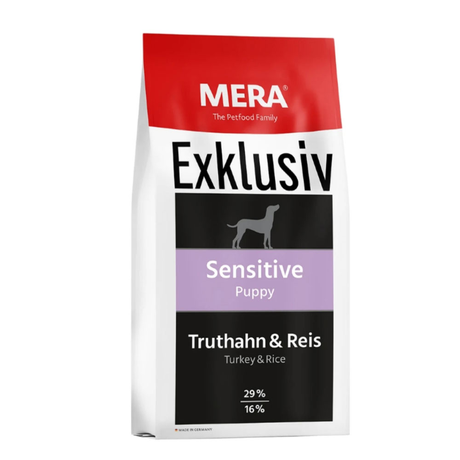 MERA Exclusiv Puppy Truthahn & Reis для щенков и кормящих сук всех пород, безглютеновый (индейка и рис)