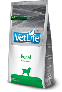 Сухой лечебный корм для собак Farmina (Фармина) Vet Life Renal для поддержания функции почек