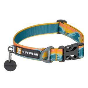 Ruffwear Crag™ Світловідбивний Нашийник Для Собак Помаранчево-Блакитний Фото Зоомагазину Dog.Com.Ua