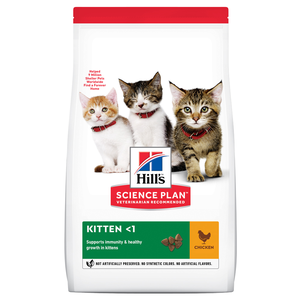 Hill's SP Kitten Chicken для кошенят, а також для вагітних та годуючих кішок (курка)