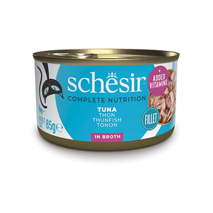 Schesir Tuna Natural Style Шезир Тунець Натуральні Консерви Для Кішок, Вологий Корм Тунець У Власному Соку, Банку 85 Г Фото Зоомагазину Dog.Com.Ua