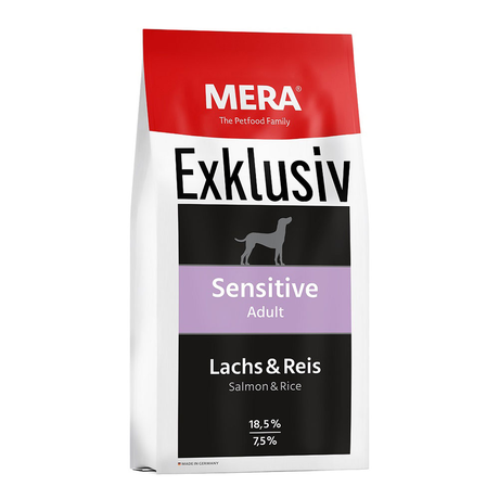 MERA Exclusiv Lachs & Reis для взрослых собак всех пород, безглютеновый (лосось и рис)