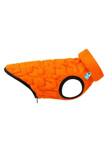 COLLAR AiryVest UNI двусторонняя курточка для собак (оранжево-черная) - эластичная на 20%!