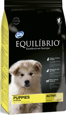 Сухой корм Equilibrio (Эквилибрио) Puppies Medium Breeds для щенков средних пород (курица)