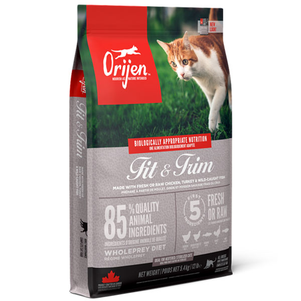 Сухий корм Orijen Fit & Trim для дорослих котів усіх порід