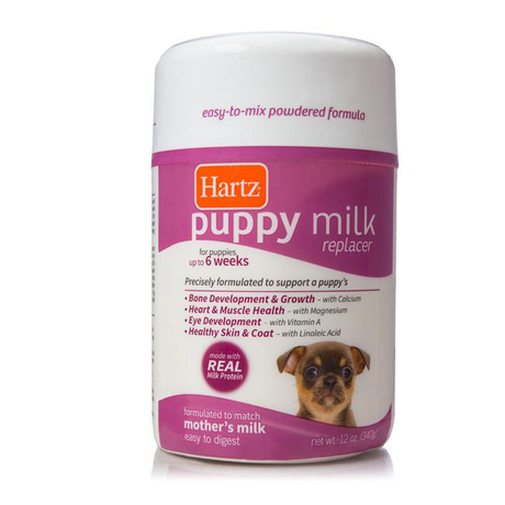 Hartz Health Measures powdered milk for Puppies сухое молоко для щенков с рождения до 35 дней (340 гр)