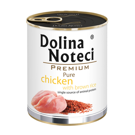 Консерва Dolina Noteci Premium Pure Для Собак Алергіків З Куркою Та Коричневим Рисом Фото Від Dog.Com.Ua
