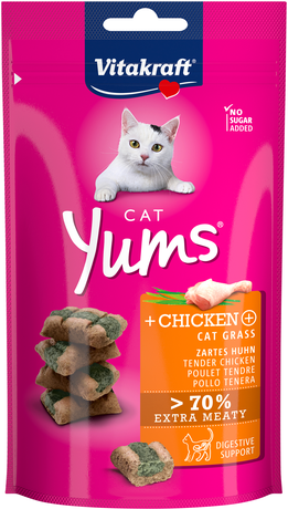 Лакомство Для Кошек Vitakraft Yums С Курицей И Кошачьей Мятой, 40 Г Фото От Dog.Com.Ua
