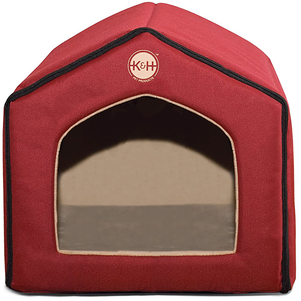 K&H Indoor Pet House домик для котов и собак малых пород (красный)