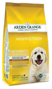 Сухий корм Arden Grange Weaning Puppy (Арден Грендж Вининг Паппі) для цуценят і годуючих собак (курка і рис)