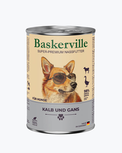 Baskerville Консерва Для Собак (Телятина С Мясом Гуся) Фото Зоомагазина Dog.Com.Ua