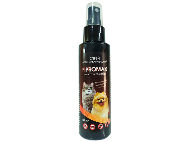 Fipromax Спрей от блох и клещей для кошек и собак