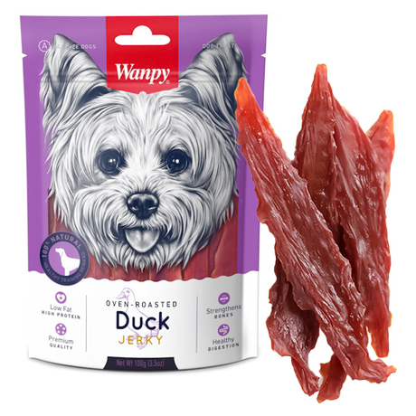 Wanpy Duck Jerky Ванпі Філе Качки В'Ялі Ласощі Для Собак Фото Від Dog.Com.Ua