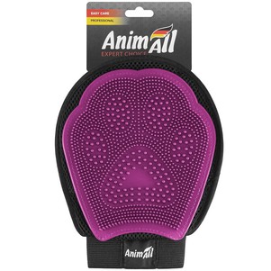 Рукавичка для вичісування шерсті АnimAll для тварин