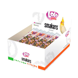 Lolo Pets Extrimo Smakers Ласощі З Фруктами Для Німф Фото Зоомагазину Dog.Com.Ua