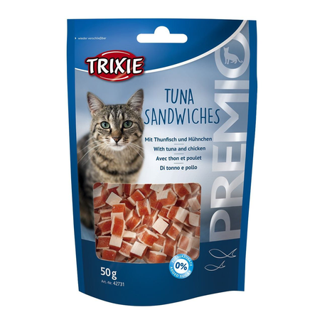 Trixie Ласощі Для Котів Premio Tuna Sandwiches Тунець Тунець Фото Від Dog.Com.Ua
