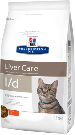 Hill's PD Feline L/D сухий корм для кішок із захворюваннями печінки