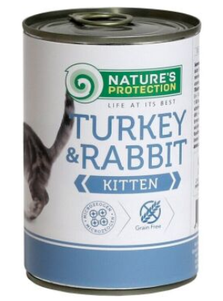 NP Kitten Turkey&Rabbit консерви для кошенят (індичка та кролик)