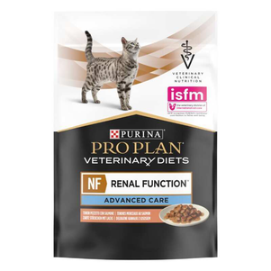 Purina Veterinary Diets NF - Renal Function Feline Шматочки в підливці за хронічної ниркової недостатності у котів, лосось