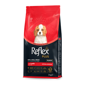 Reflex Plus Mini&Small Breed Puppy Сухий Корм Для Цуценят Дрібних Порід З Ягням Фото Зоомагазину Dog.Com.Ua