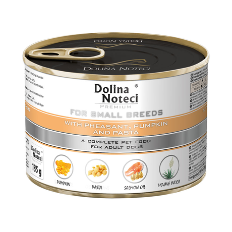 Корм Консервований Dolina Noteci Premium Для Собак Маленьких Порід З Фазаном, Гарбузом Та Локшиною Фото Від Dog.Com.Ua