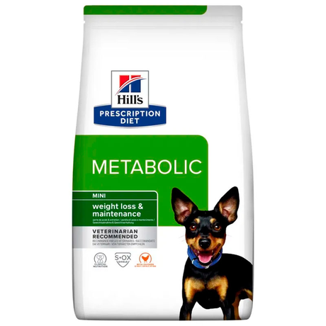 Hill’s Prescription Diet Metabolic Mini Сухий корм для собак малих порід для контролю та зниження ваги, з куркою