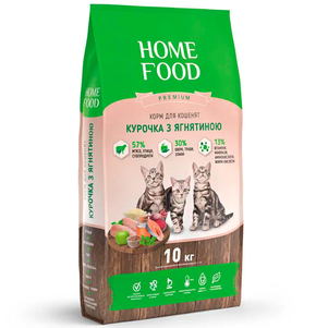 Home Food Сухий корм преміум-класу для кошенят з куркою та ягням