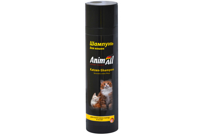 AnimAll Katzen Shampoo Гіпоалергенний шампунь для котів та кошенят, 250 мл