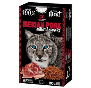Alpha Spirit Iberian Pork Natural Cat Ласощі Для Котів Зі Свининою Фото Зоомагазину Dog.Com.Ua