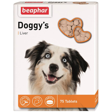 Beaphar Doggy's Liver вітаміни для дорослих собак