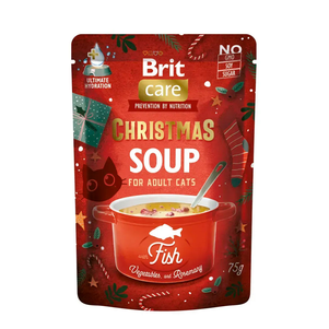 Brit Care Christmas Fish Soup Різдвяний Суп  Для Котів З Рибою Фото Зоомагазину Dog.Com.Ua
