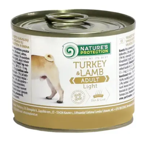 NP Adult Light Turkey&Lamb консерви для собак усіх порід, схильних до повноти (індичка та ягня)