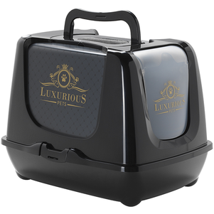 Moderna Trendy Cat Luxurious Модерна Лакшериз Закрытый Туалет Для Котов 50Х39Х37 См Фото Зоомагазина Dog.Com.Ua