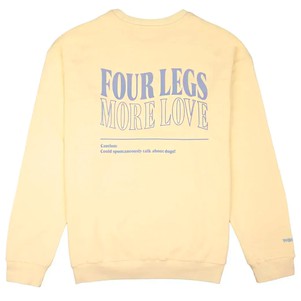 Palopa Світшот для власників собак жовтий