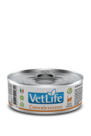 Вологий лікувальний корм для кішок Farmina (Фарміна) Vet Life Convalescence дієт. харчування, для відновлення харчування та одужання