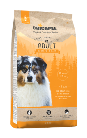 Сухий корм Chicopee CNL Adult Chicken & Rice для дорослих собак всіх порід (курка)