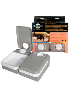 Petsafe Eatwell 2 Meal Pet Feader Петсейф Ітвел Автоматична Годівниця Для Котів Та Собак, Таймер, 2 Порції Фото Зоомагазину Dog.Com.Ua