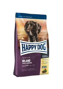 Сухий корм Happy Dog Irland Sensible для дорослих собак всіх порід з аллергиями і проблемами кожи (лосось і кролик)