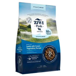 Ziwi Peak Steam Dried Сухий Корм Для Собак З Ягням Та Зеленими Овочами Фото Зоомагазину Dog.Com.Ua