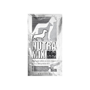 Сухий корм Nutra Mix (Нутра Мікс) Breeder (Брідер) для цуценят і дорослих собак (біла)