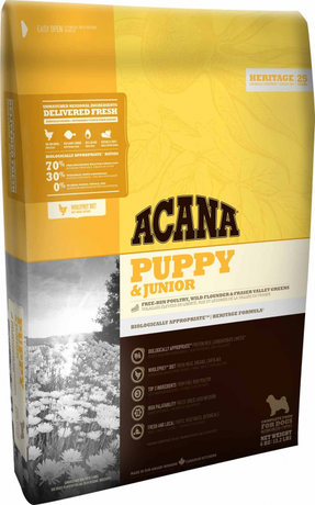 Сухий корм Acana Puppy and Junior (Акана) для цуценят і молодих собак середніх порід