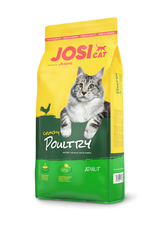 Josera JosiCat Geflugel (Crunchy Poultry) для взрослых домашних кошек (курица)