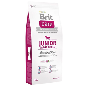 Сухий корм Brit Care (Бріт Кеа) Junior Large Breed Lamb & Rice для цуценят і молодих собак великих порід (ягня і рис)