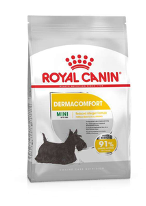 Сухий Корм Royal Canin Dermacomfort Mini Повнораційний Корм Для Собак Вагою До 10 Кг З Чутливою Шкірою, Схильний До Подразнень Фото Зоомагазину Dog.Com.Ua