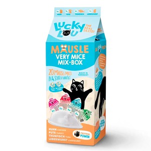 Lucky Lou Mäusle Ласощі для котів у вигляді мишки асорті