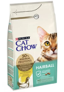 Cat Chow (Кет Чау) Hairball Oral Сухий Корм С Індичкою Для Котів З Контролем Утворення Грудок Шерсті В Шлунково-Кишковому Тракті Фото Зоомагазину Dog.Com.Ua